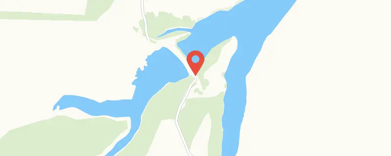 Тёпленький на карте