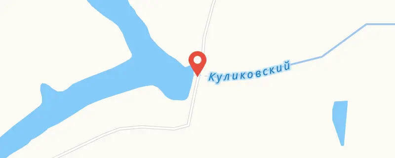 Малая Куликовка на карте