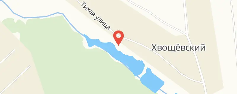 Хвощевский на карте