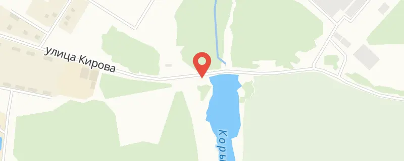 Маклино Золотой карп на карте