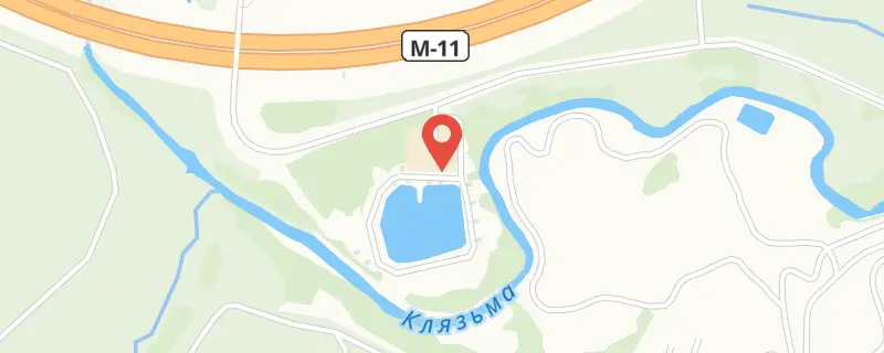 Подкова на карте