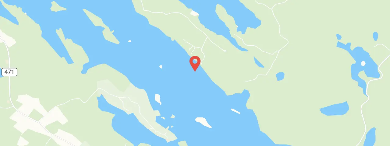 Водоём на карте